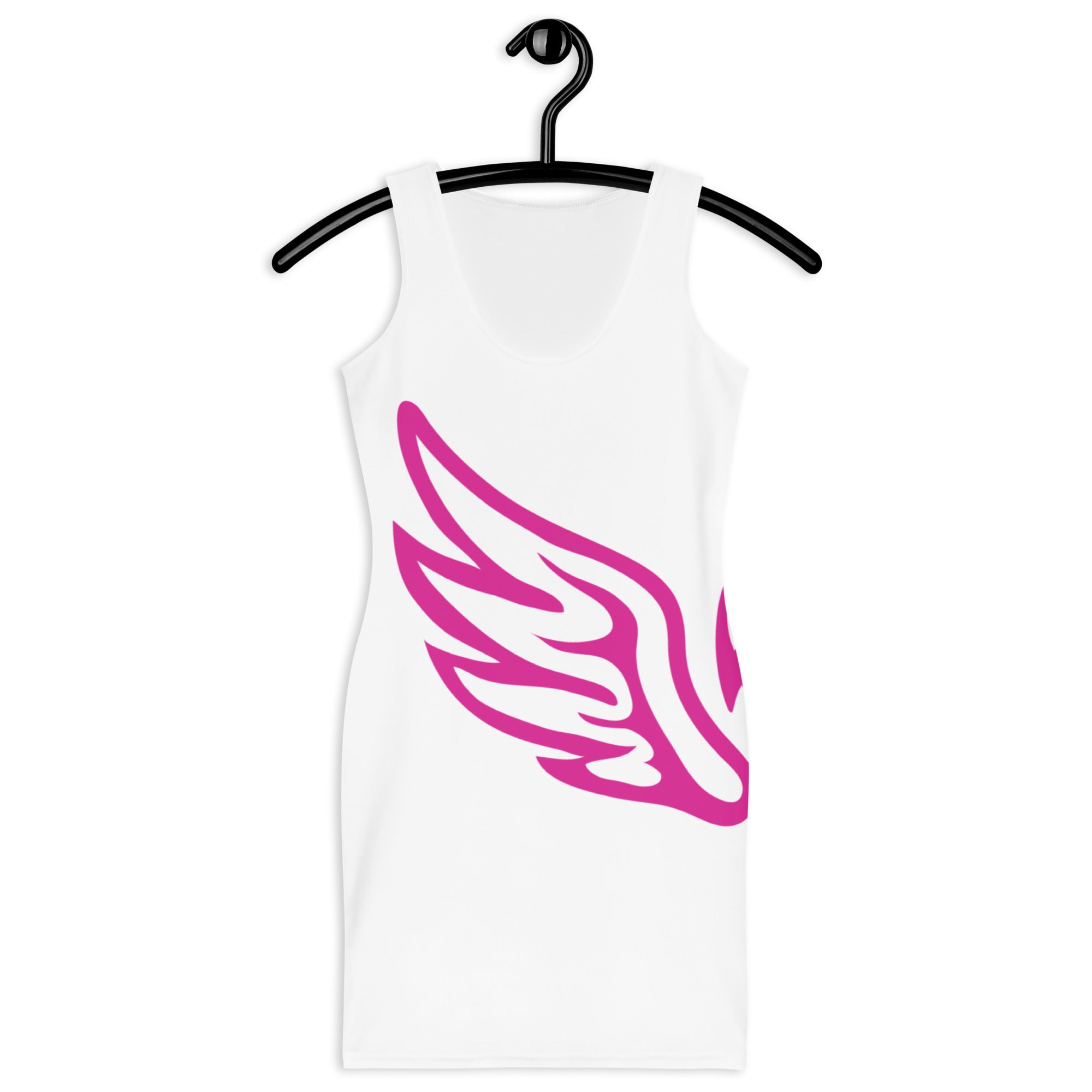 Voodoo Spirit Pink Wings Sublimation Cut & Sew Dress