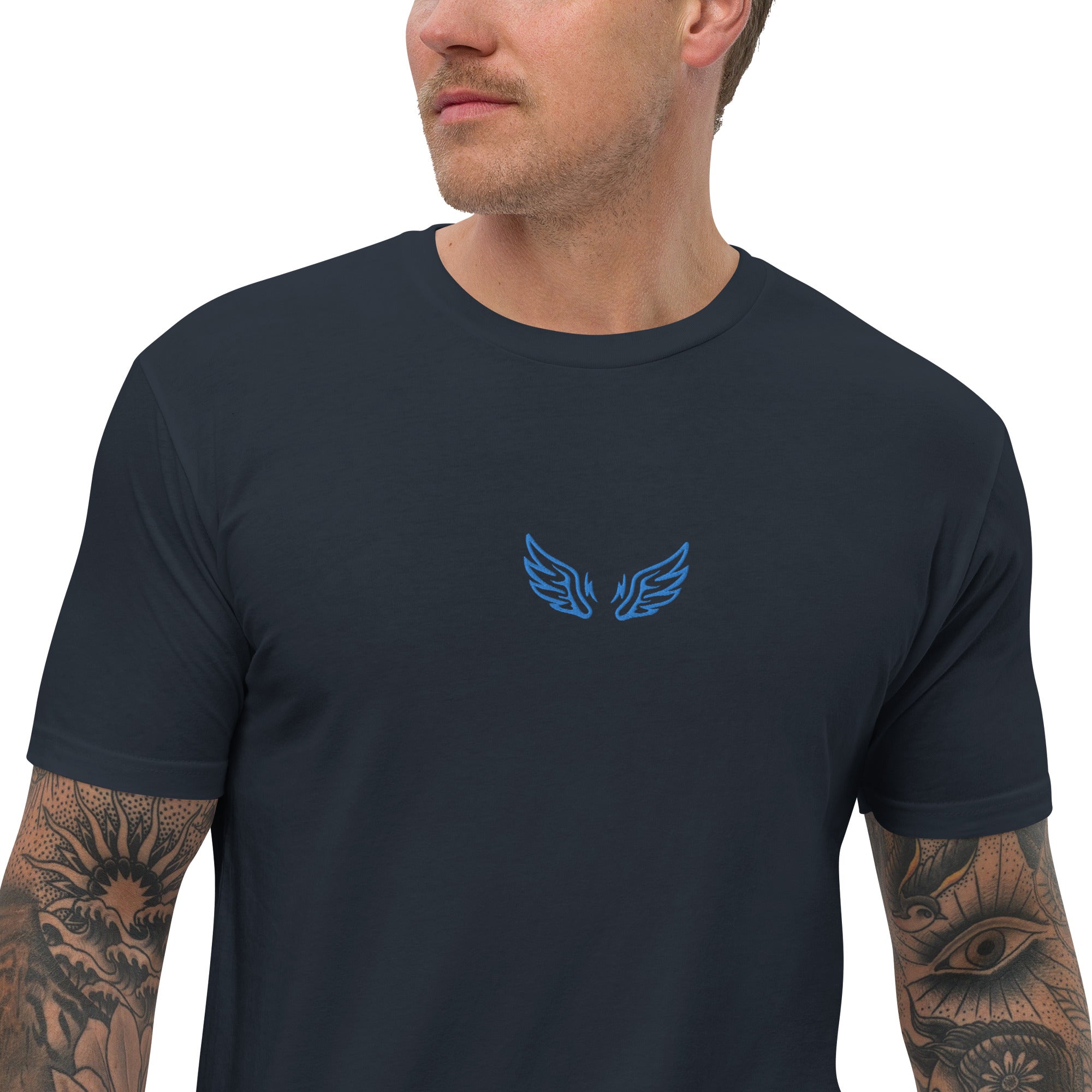 Voodoo Spirit Wings and Skull Men's T-shirt