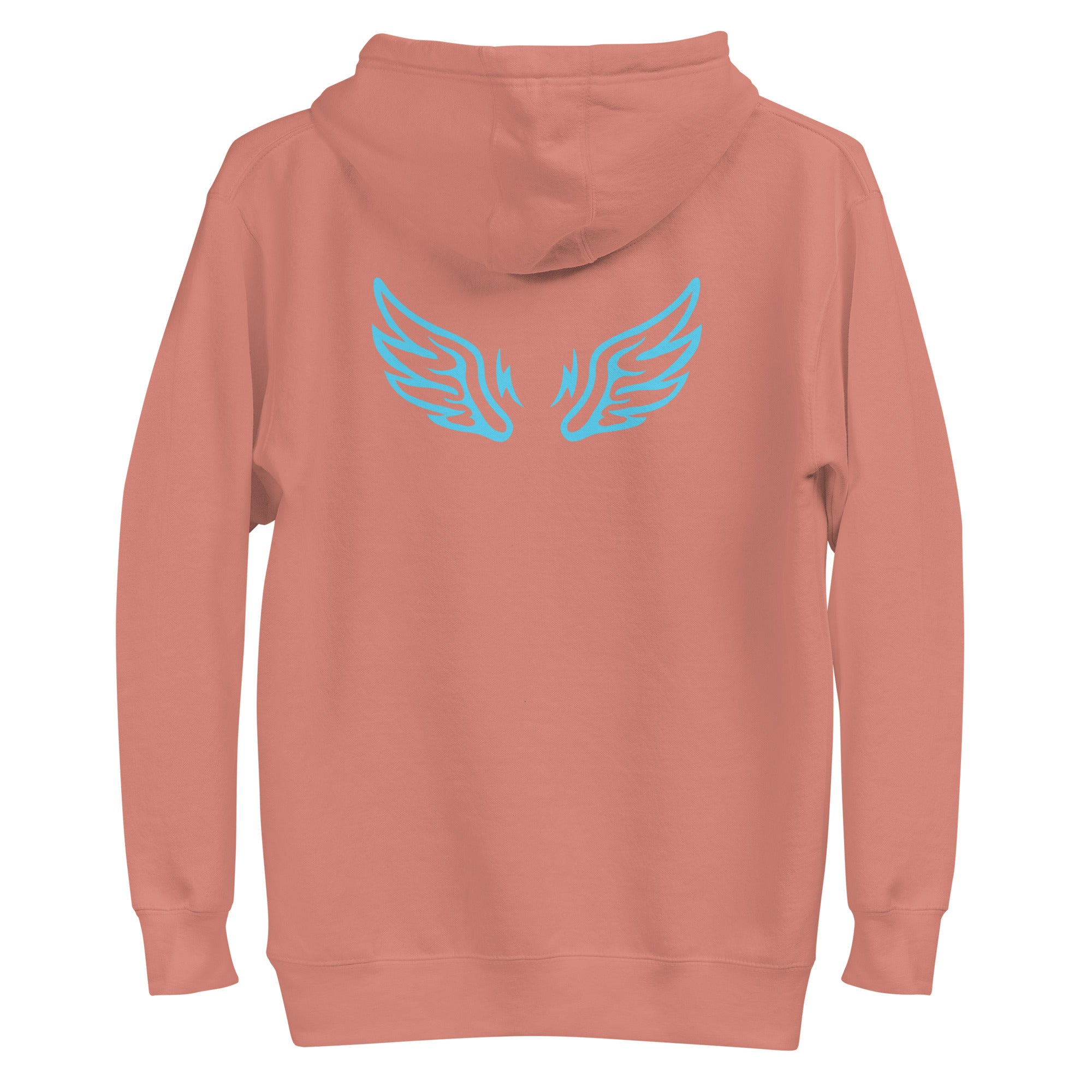 Voodoo Spirit Skull and Wings Unisex Hoodie