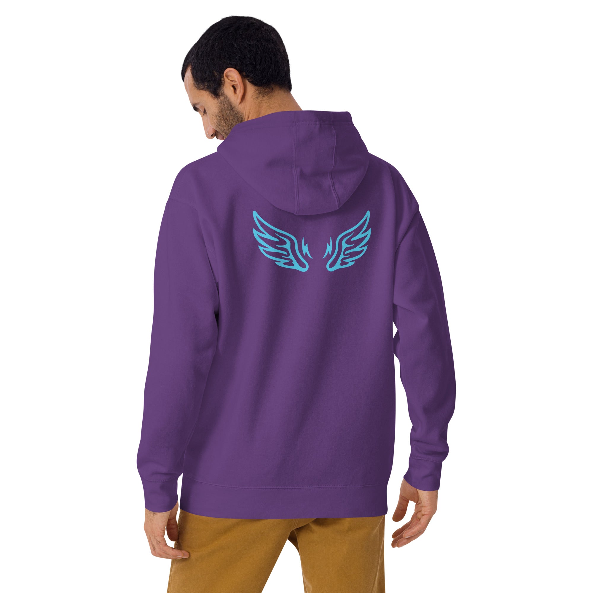 Voodoo Spirit Skull and Wings Unisex Hoodie